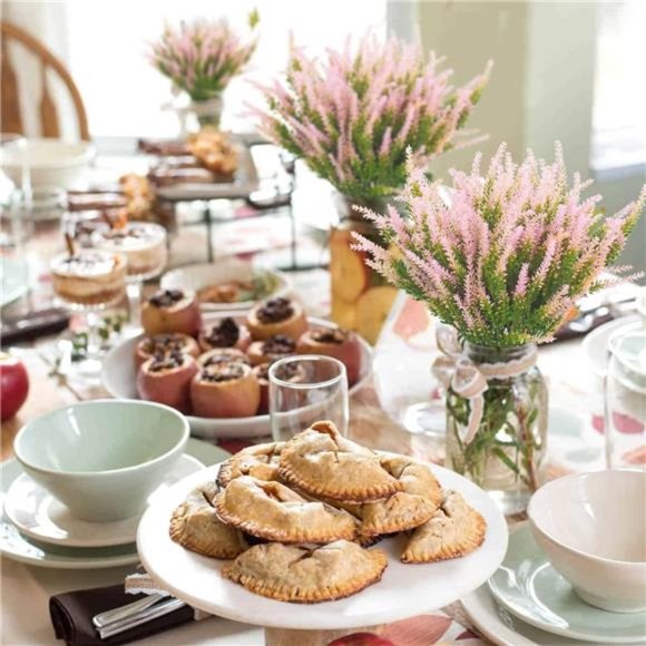 12 Bundles Outdoor Artificial Lavender Flowers (Pink) - Picture 7 of 7